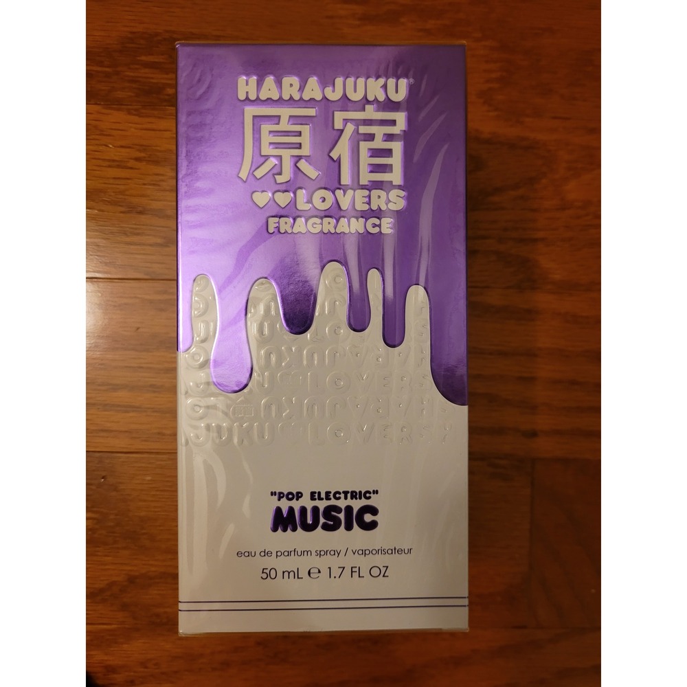 Harajuku Lovers Pop Electric Music Eau de Parfum 1.7 oz 50ml NIB Gwen Stefani